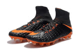 Nike Hypervenom Phantom III DF FG Soccer Cleats Black Orange - StarStadium