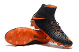 Nike Hypervenom Phantom III DF FG Soccer Cleats Black Orange - StarStadium