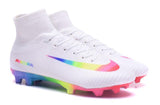 Nike Mercurial Superfly V FG Soccer Cleats True White Colourful - StarStadium