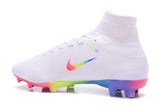 Nike Mercurial Superfly V FG Soccer Cleats True White Colourful - StarStadium