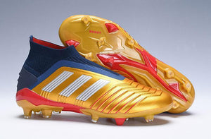 Adidas Predator 19.1 FG Orange Blue no Lace - StarStadium