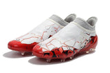 Adidas X 17+ Purechaos FG Soccer Cleats White Solar Red - StarStadium