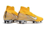 NIKE Mercurial Superfly VI 360 Elite Neymar FG Yellow White High Cut - StarStadium