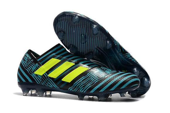 Adidas Nemeziz FG Agility TPU Cleats  BLue/Black/Lime