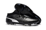 PUMA ONE 18.1 FG Soccer Cleats Black Volt Silver