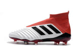 Adidas Predator 19.1 FG Cleats Red/Black/White