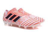 Adidas Nemeziz Messi 17+ 360 Agility FG Soccer Cleats OrangeWhiteBlack - StarStadium