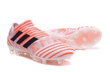 Adidas Nemeziz Messi 17+ 360 Agility FG Soccer Cleats OrangeWhiteBlack - StarStadium