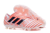 Adidas Nemeziz Messi 17+ 360 Agility FG Soccer Cleats OrangeWhiteBlack - StarStadium