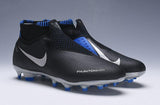 Nike Phantom Vision Elite DF FG Black Silver Blue