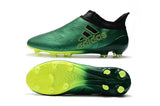 Adidas X Series FG Thunderstorm Storm  Soccers  Cleats Green/Yellow/Black