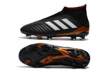 Adidas Predator FG Cleats  Black/White/Red