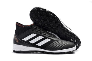 Adidas Predator Tango 18.3 Turf Soccer Cleats All Black White - StarStadium