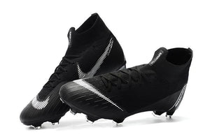 NIKE Mercurial Superfly VI 360 Elite FG Black White - StarStadium