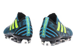 Adidas Nemeziz Messi 17+ 360 Agility FG Soccer Cleats BlackBlueYellow - StarStadium