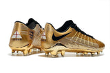 NIke Hypervenom Phantom III DF FG Gold Black - StarStadium