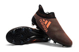 Adidas X 17+ Purechaos FG Soccer Cleats Orange Black - StarStadium