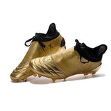 Adidas X 16+ Purechaos FG/AG Soccer Cleats Golden Black - StarStadium