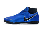 Nike Phantom Vision Elite TF Nike Turf Blue Silver Black - StarStadium