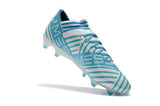 Adidas Nemeziz Messi FG Soccer Shoes Silver/Blue/Black