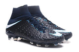 Nike Hypervenom Phantom III DF FG Soccer Cleats Black White - StarStadium