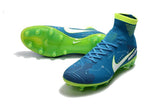 Nike Mercurial Superfly V Neymar AG Soccer Cleats Blue White Volt - StarStadium