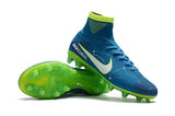 Nike Mercurial Superfly V Neymar AG Soccer Cleats Blue White Volt - StarStadium