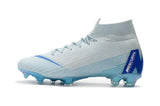 NIKE Mercurial Superfly VI 360 Elite FG Light Blue Nike Blue - StarStadium