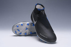 Nike Phantom Vision Elite DF FG Black Silver Blue