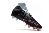 Nike Hypervenom Phantom III DF FG Soccer Cleats Black Pink Army Blue - StarStadium