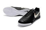 Nike TiempoX Ligera IV IC Indoor Soccer Shoes CY0037 Black/White/Black - StarStadium