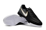 Nike TiempoX Ligera IV IC Indoor Soccer Shoes CY0037 Black/White/Black - StarStadium