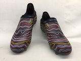 Adidas Glitch Skin 17 FG Soccer Shoes Black Fluorescent Red White - StarStadium