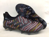 Adidas Glitch Skin 17 FG Soccer Shoes Black Fluorescent Red White - StarStadium