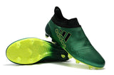 Adidas X Series FG Thunderstorm Storm  Soccers  Cleats Green/Yellow/Black