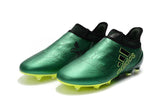 Adidas X Series FG Thunderstorm Storm  Soccers  Cleats Green/Yellow/Black