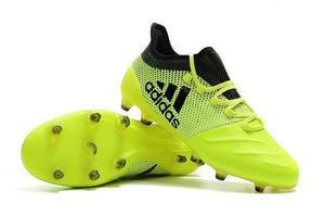 Adidas fluorescent FG TPU Cleats Green/Black