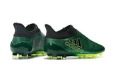 Adidas X Series FG Thunderstorm Storm  Soccers  Cleats Green/Yellow/Black