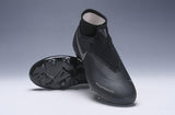 Nike Phantom VSN Elite DF FG Black SIlver - StarStadium