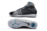 Nike HypervenomX Proximo II DF IC HP30021 WolfGrey/Black/ChlorineBlue - StarStadium