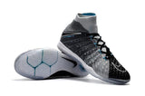 Nike HypervenomX Proximo II DF IC HP30021 WolfGrey/Black/ChlorineBlue - StarStadium