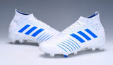 Adidas Predator 19.1 FG White Blue - StarStadium