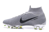 Nike Mercurial Superfly VI Elite FG Silver Black High Cut - StarStadium