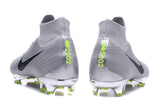 Nike Mercurial Superfly VI Elite FG Silver Black High Cut - StarStadium