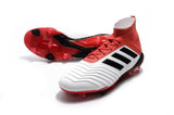 Adidas Predator 19.1 FG Cleats Red/White