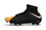 Nike Hypervenom Phantom III DF FG Soccer Cleats Black Laser Orange - StarStadium