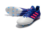 Adidas ACE 17.1 Primeknit Soccer Cleats Blue Pink White - StarStadium