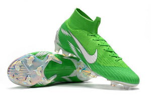 NIKE Mercurial Superfly VI 360 Elite FG Green White High Cut - StarStadium