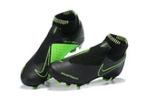 Nike Phantom Vision Elite DF FG Black Green Lining