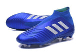 Adidas Predator 18+ FG Soccer Cleats Royal Blue White - StarStadium